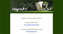 Desktop Screenshot of amigraf.mtvk.pl